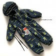 PogoKids, комбинезон демисезонный Крокодилы (navy)