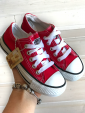 Converse, кеды детские красные