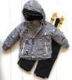 PogoKids, комплект  демисезонный для мальчика  (grey )