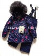 PogoKids, костюм зимний для девочки арт 88841 (синий)