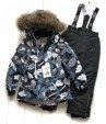 PogoKids, костюм зимний для девочки арт 88876 (чёрный) PogoKids, костюм зимний для девочки арт 88876 (чёрный)