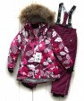 PogoKids, костюм зимний для девочки арт 88876 ( бордовый) PogoKids, костюм зимний для девочки арт 88876 ( бордовый)
