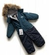 Pogo Kids, зимний комбинезон арт Pg88871 (цвет- изумрудный)