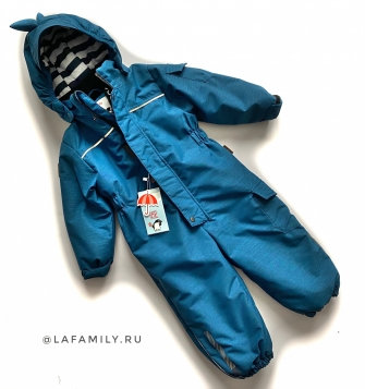 PogoKids, комбинезон демисезонный DINO (blue) PogoKids, комбинезон демисезонный DINO (blue)