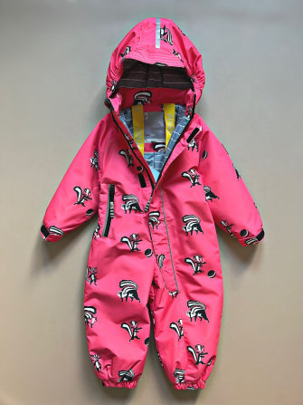 PogoKids, комбинезон демисезонный Racoon (red)