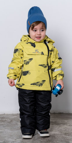 PogoKids, комплект демисезонный с принтом "Море" (yellow), PG88208