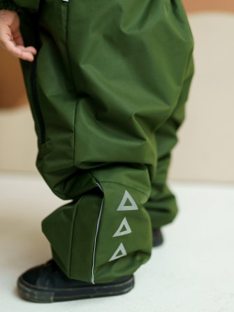 PogoKids by LAFAMILY, комбинезон демисезонный анорак (a.green), арт. LA11111 ! БРАК !
