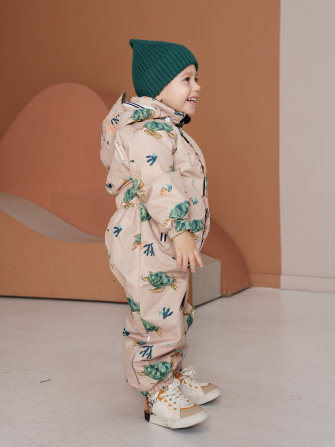 PogoKids, комбинезон демисезонный "Черепахи" (khaki), арт. 88205