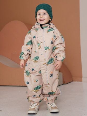 PogoKids, комбинезон демисезонный "Черепахи" (khaki), арт. 88205