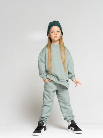 LF kids, костюм облегченный  "Sweatshirt" ( цвет полынь).  Арт.  LF 888005