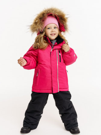 PogoKids, комплект зимний "Аляска", арт Pg88171 (rose) ДЕФЕКТ