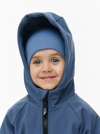 Комбинезон демисезонный детский софтшелл LF Kids, цвет синий