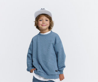LF kids, свитшот облегченный (цвет голубой).  Арт.  LF 888005