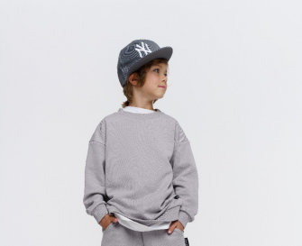 LF kids, свитшот облегченный (цвет светло-серый).  Арт.  LF 888005