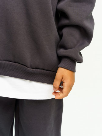LF kids, костюм с начесом "Over Komfort" ( цвет графит). Арт.  д10
