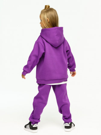 LF kids, костюм с начесом "Over Komfort" ( цвет фиалка). Арт.  д10