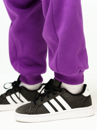 LF kids, костюм с начесом "Over Komfort" ( цвет фиалка). Арт.  д10