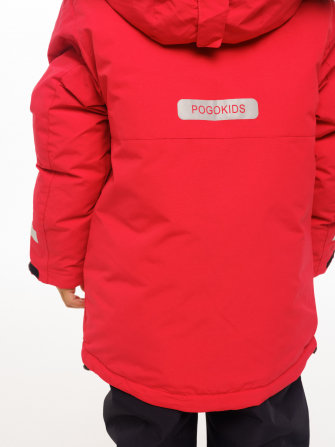 PogoKids, КУРТКА зимняя , арт Pg88250 (red)