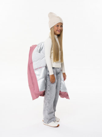 PogoKids, пальто зимнее для девочки (pink), арт. 88258