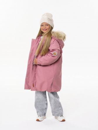PogoKids, пальто зимнее для девочки (pink), арт. 88258
