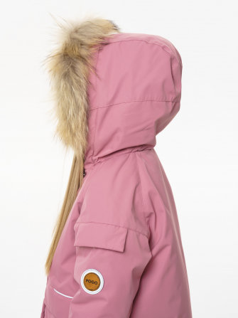 PogoKids, пальто зимнее для девочки (pink), арт. 88258