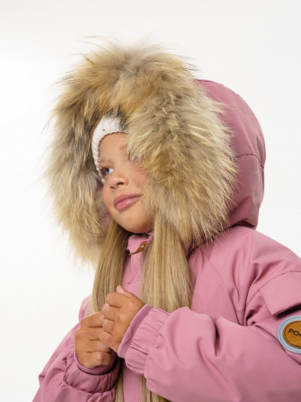 PogoKids, пальто зимнее для девочки (pink), арт. 88258