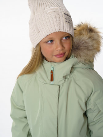 PogoKids, пальто зимнее для девочки (green), арт. 88258