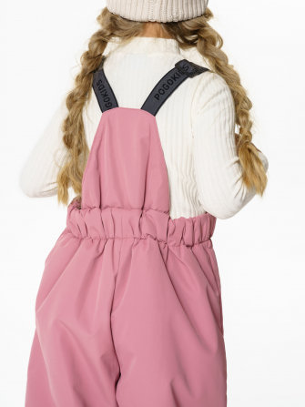 PogoKids, комплект зимний однотонный c крагами, арт Pg88254 (rose)