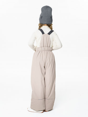 PogoKids, комплект зимний однотонный c крагами, арт Pg88254 (sand)