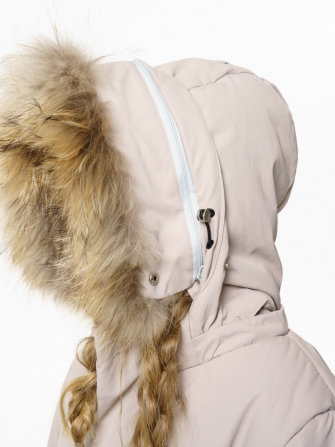 PogoKids, комплект зимний однотонный c крагами, арт Pg88254 (sand)