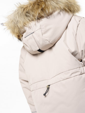 PogoKids, комплект зимний однотонный c крагами, арт Pg88254 (sand)