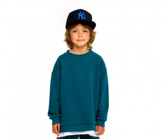 LF kids, свитшот облегченный (цвет бирюзовый).  Арт.  LF 888005