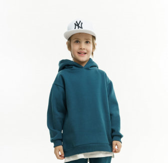 LF kids, худи с начесом (цвет бирюзовый)