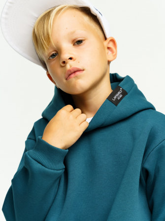 LF kids, худи с начесом (цвет бирюзовый)