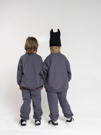 LF kids, кофта с начесом (цвет графит)
