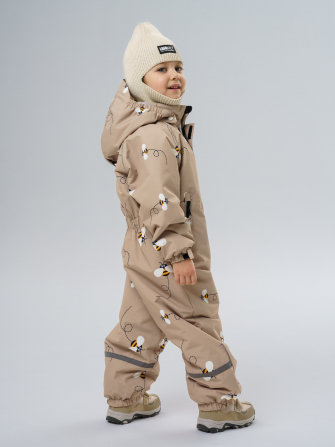 PogoKids, комбинезон демисезонный "Пчёлы New", арт Pg88156 (цвет Khaki) БРАК