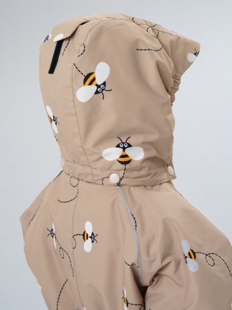 PogoKids, комбинезон демисезонный "Пчёлы New", арт Pg88156 (цвет Khaki) БРАК