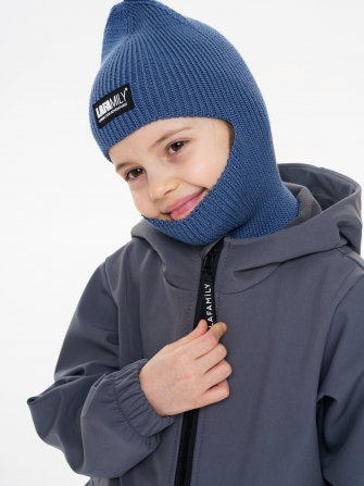 LFkids,  КУРТКА софтшелл непромокаемая цвет серый