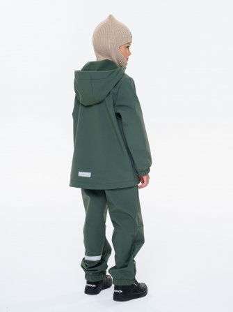 LFkids,  костюм софтшелл непромокаемый цвет оливковый