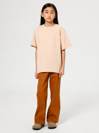 Футболка оверсайз от LF Kids,  цвет кремовый
