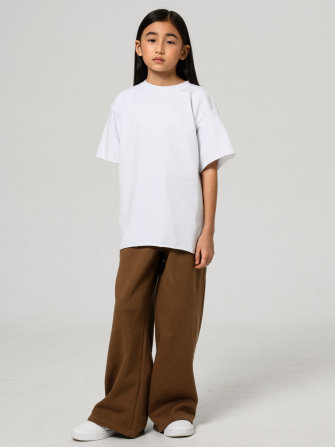 Футболка оверсайз от LF Kids,  цвет белый