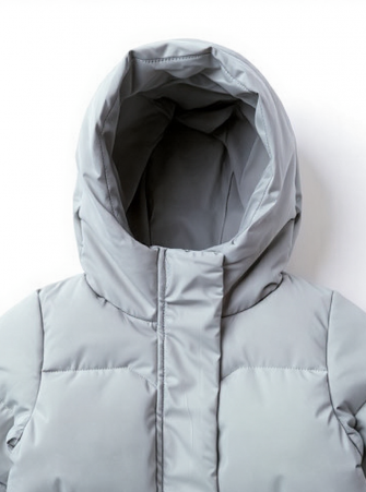 PogoKids, пальто зимнее для девочки (gray), арт. 88255