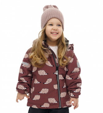 PogoKids, куртка демисезонная "Ежи"  (coffee), арт. PG88262