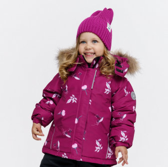 PogoKids, КУРТКА зимняя "Bloom", арт LF88225 (цвет Red)