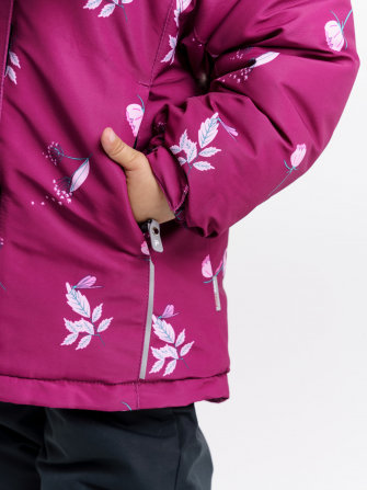 PogoKids, КУРТКА зимняя "Bloom", арт LF88225 (цвет Red)