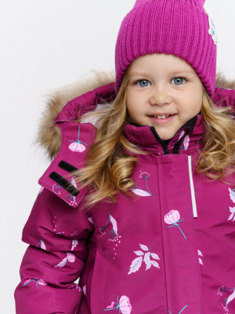 PogoKids, КУРТКА зимняя "Bloom", арт LF88225 (цвет Red)
