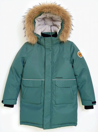 PogoKids, парка зимняя для мальчика полынь, арт. 88285 ДЕФЕКТ