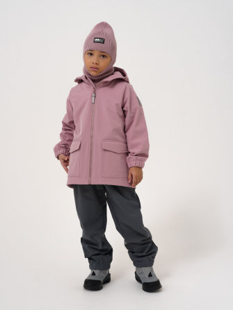 LFkids,  костюм софтшелл непромокаемый цвет розовый