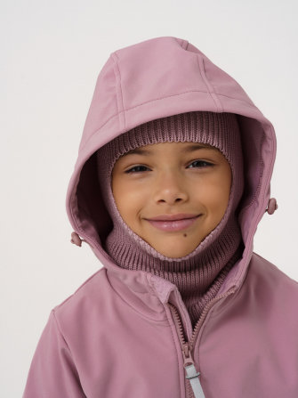 LFkids,  костюм софтшелл непромокаемый цвет розовый