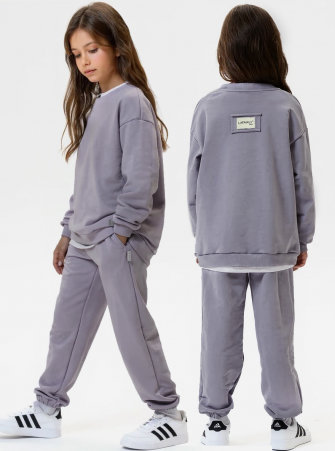 LF kids, костюм облегченный  "Sweatshirt" ( цвет серо-сиреневый).  Арт.  LF 888005